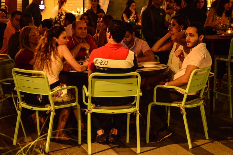 The Backyard Hazmieh on Saturday Night
